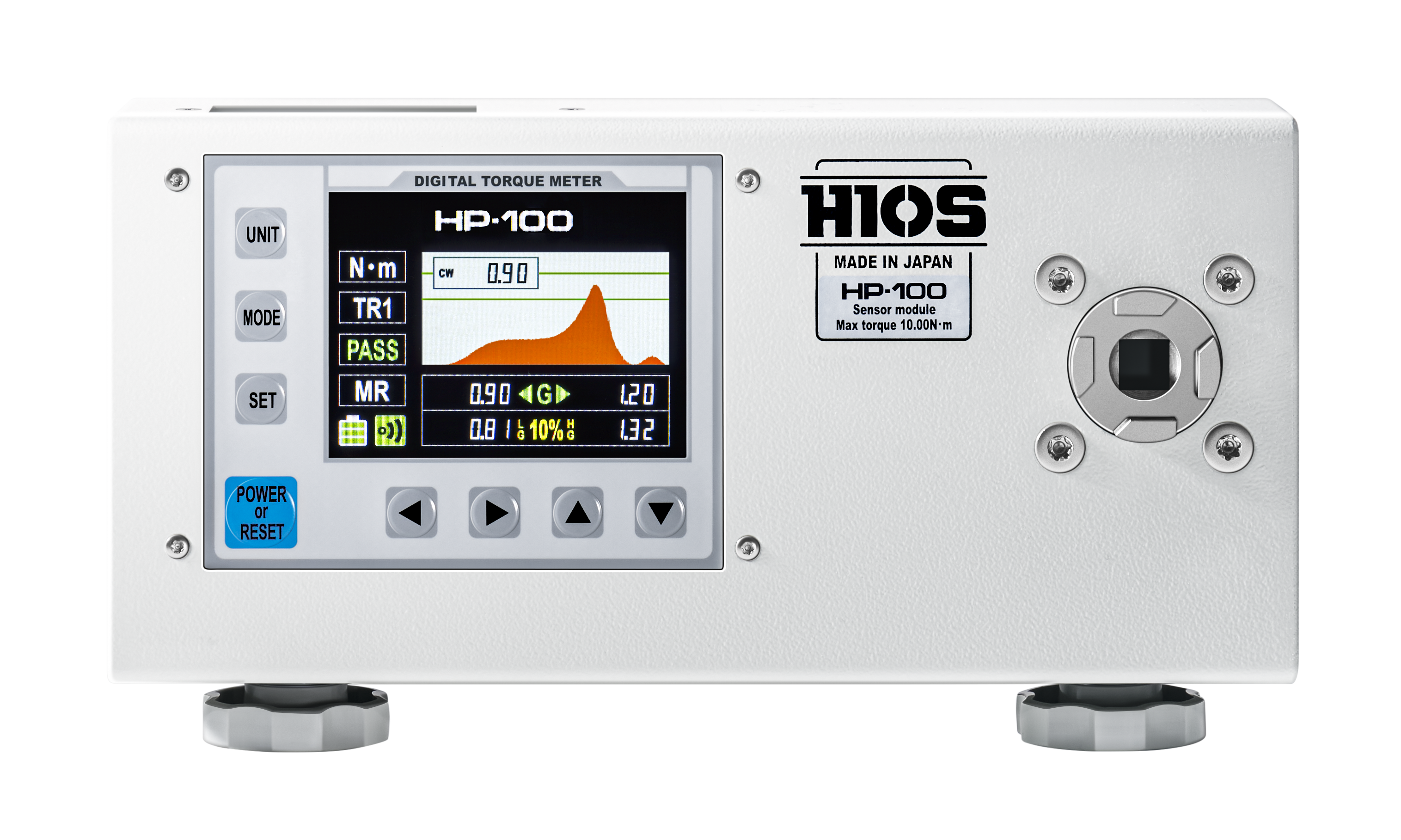 HP-100 TORQUE TESTER 3/8"DRIVE RS232 NM/NCM