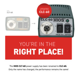 HIOS CLC-60 POWER SUPPLY - ASG Jergens