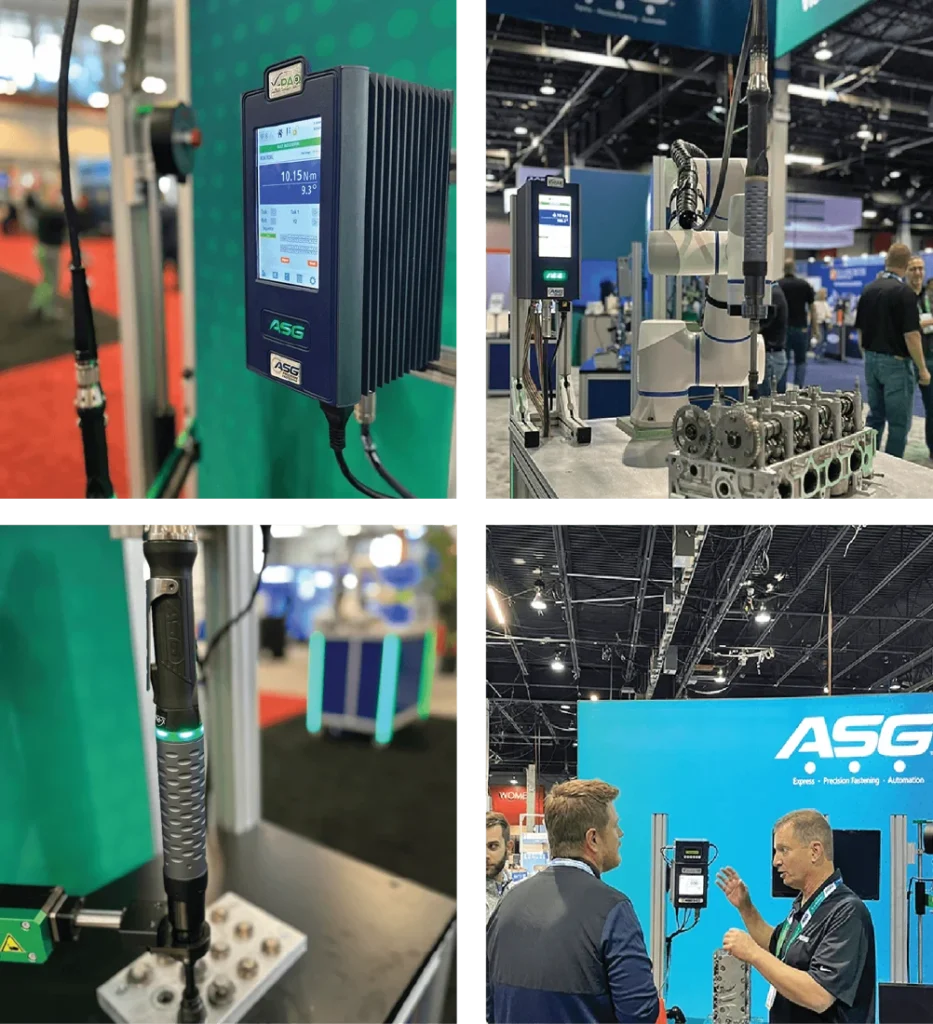 ASG trade show booth products